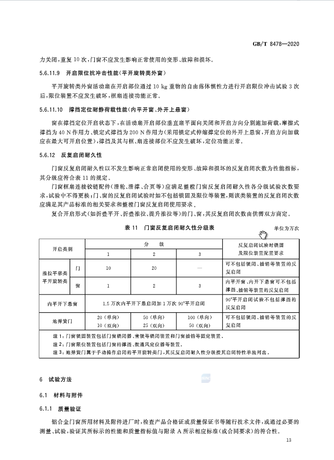 2020最新《铝合金门窗》国家标准文件正式发布！