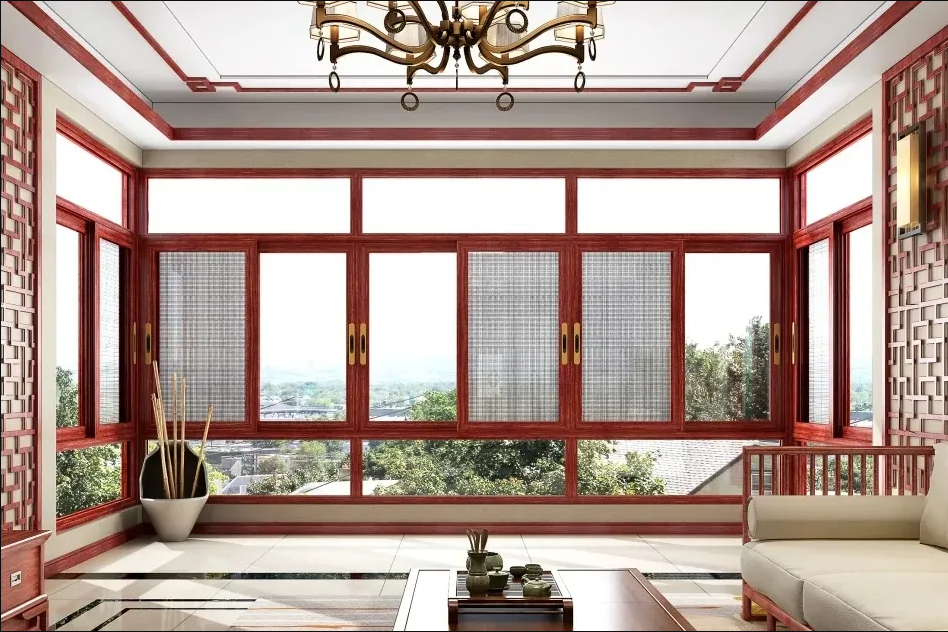 新中式的设计怎少得了一扇好门窗的加持呢？