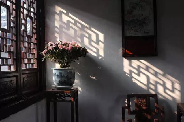 谁说新中式不好装？中式花窗，简单的一个角落就能让人惊艳！