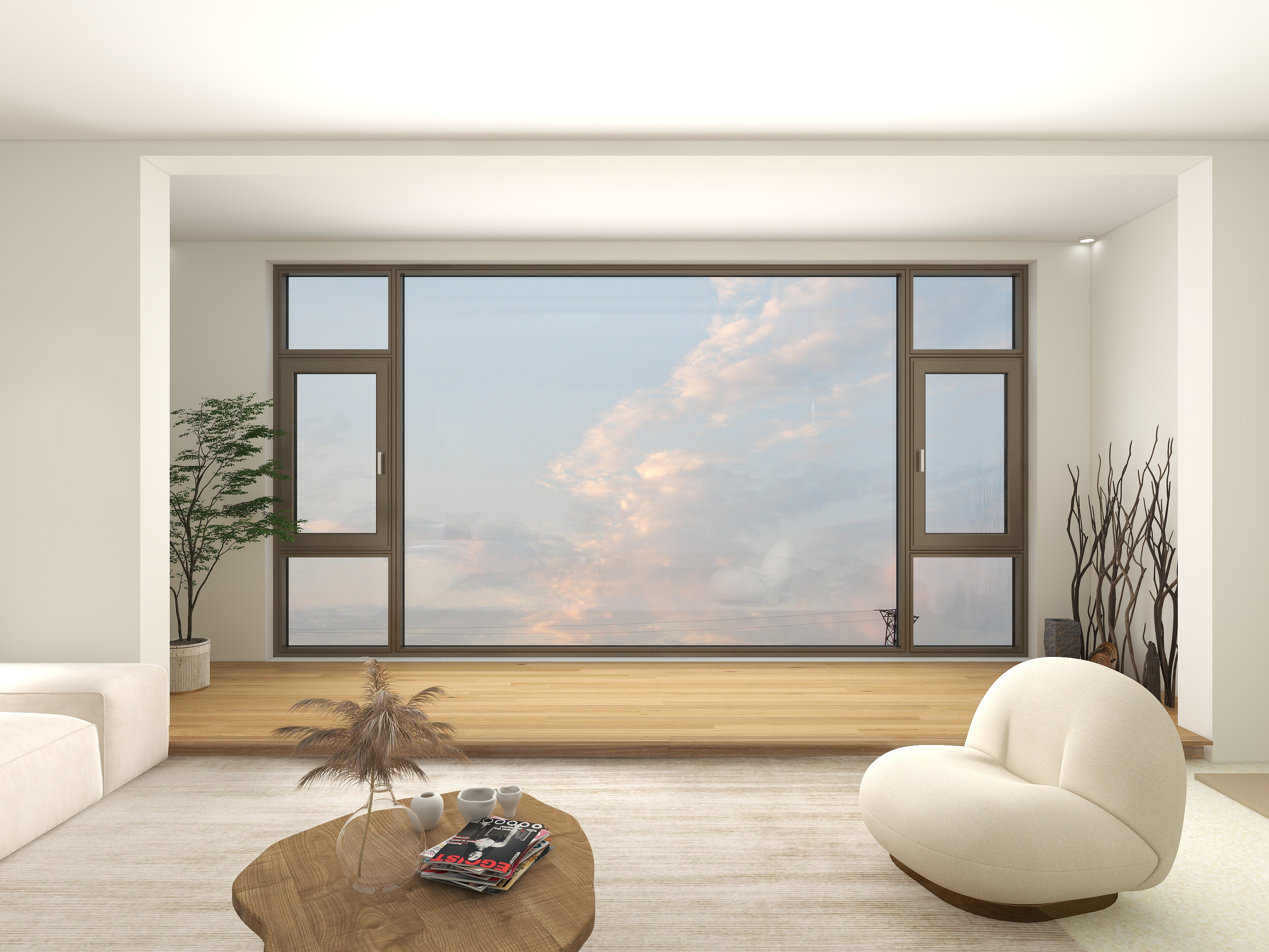豪宅 + 超大落地窗 = 理想生活！观景于家，揽境入室！