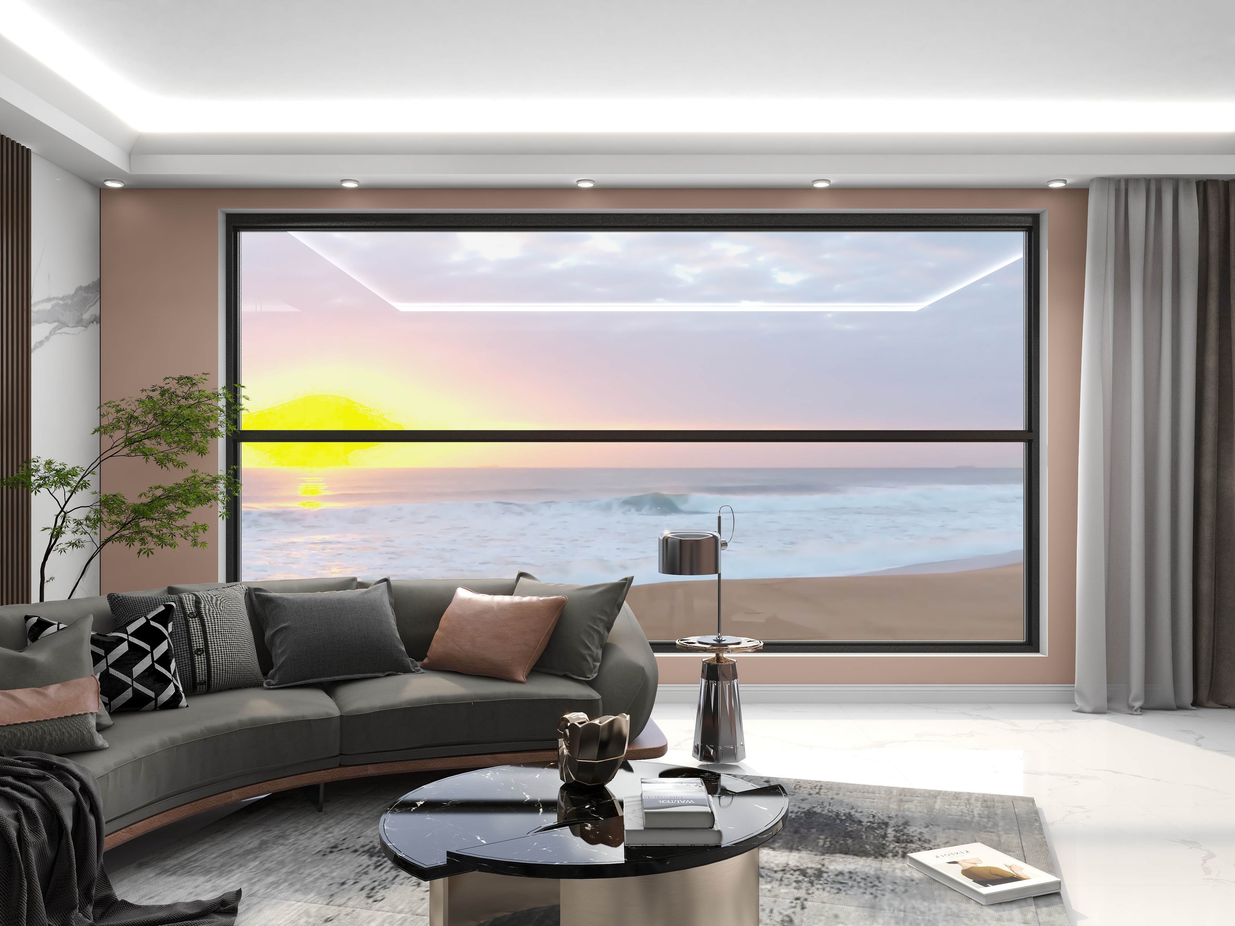 台风要来了!沿海地区怎少得了这扇智能提升窗?抗台风,观海景超级棒!