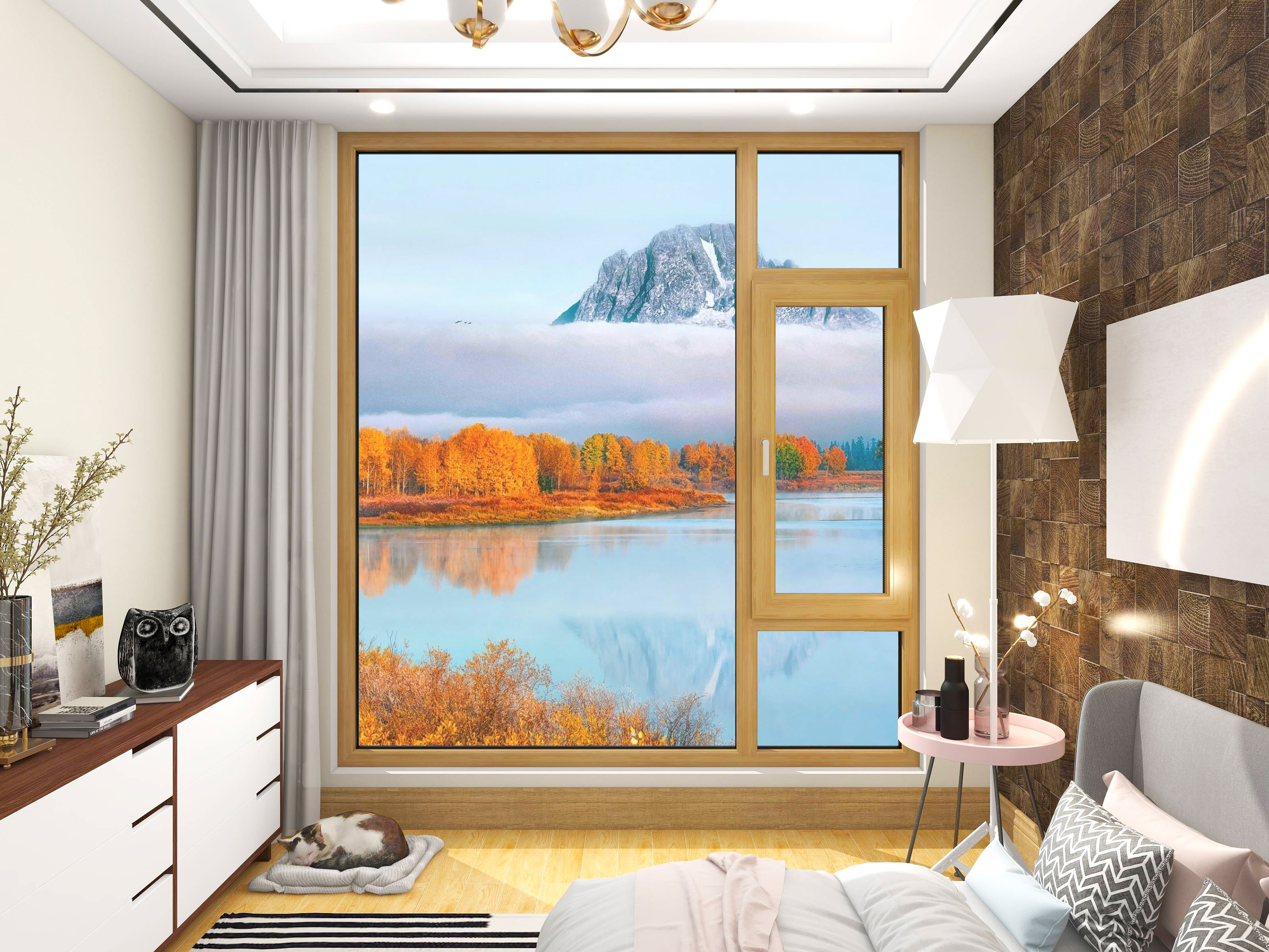 开窗GET一份秋日惬意~芬德格林门窗——您的秋日限量版视角！