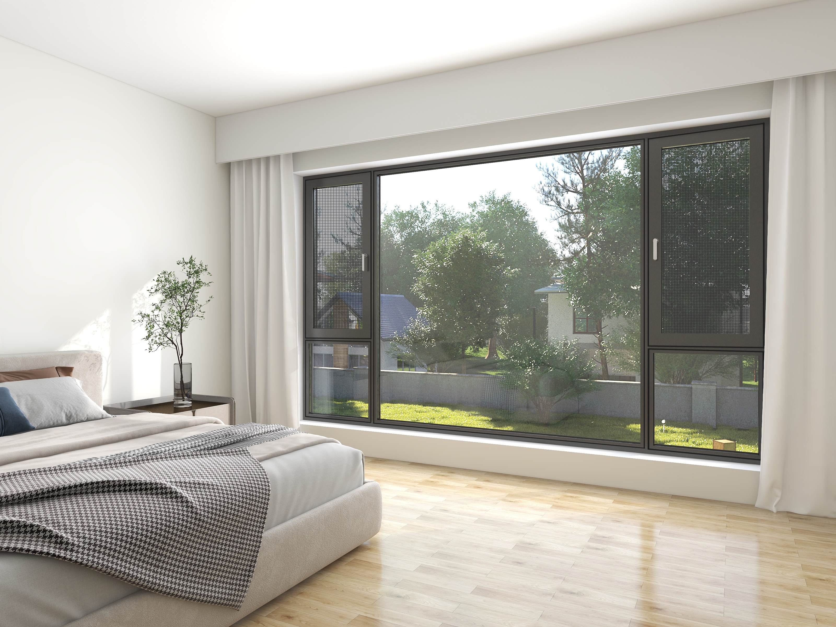 神仙居所！实在难以拒绝爱上拥有大落地窗的房子！