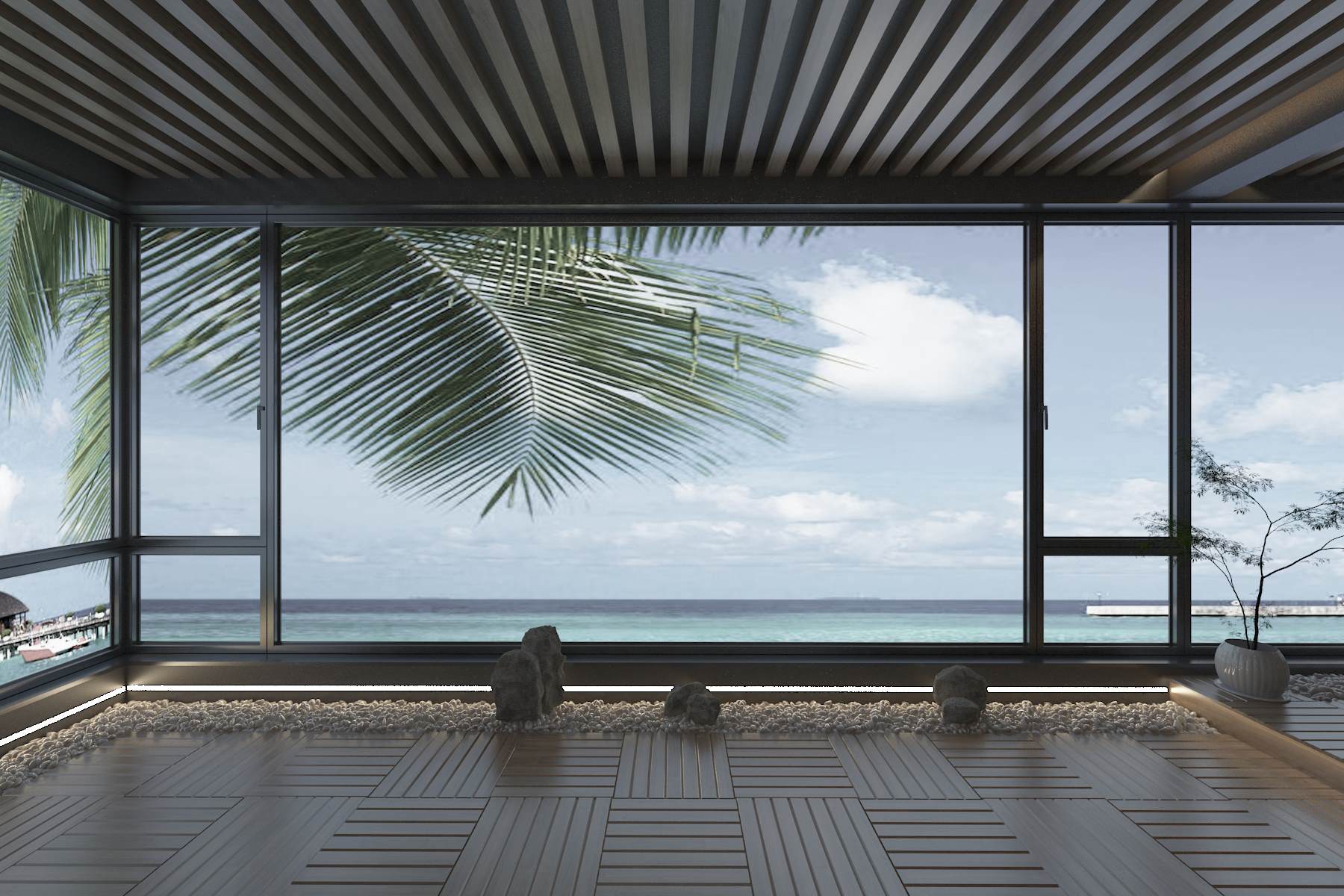 神仙居所！实在难以拒绝爱上拥有大落地窗的房子！