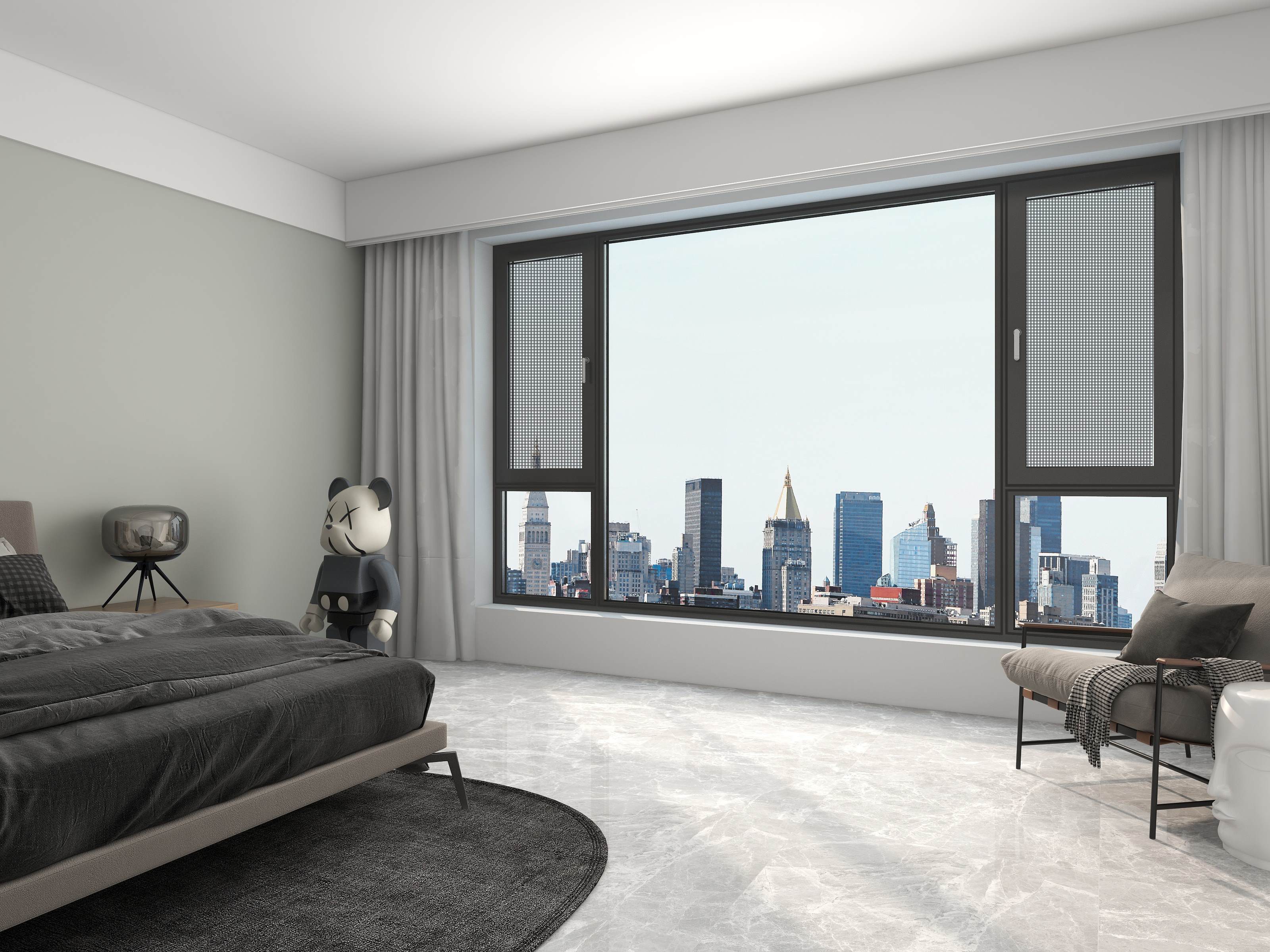 繁华与宁静，不过一扇门窗的距离~