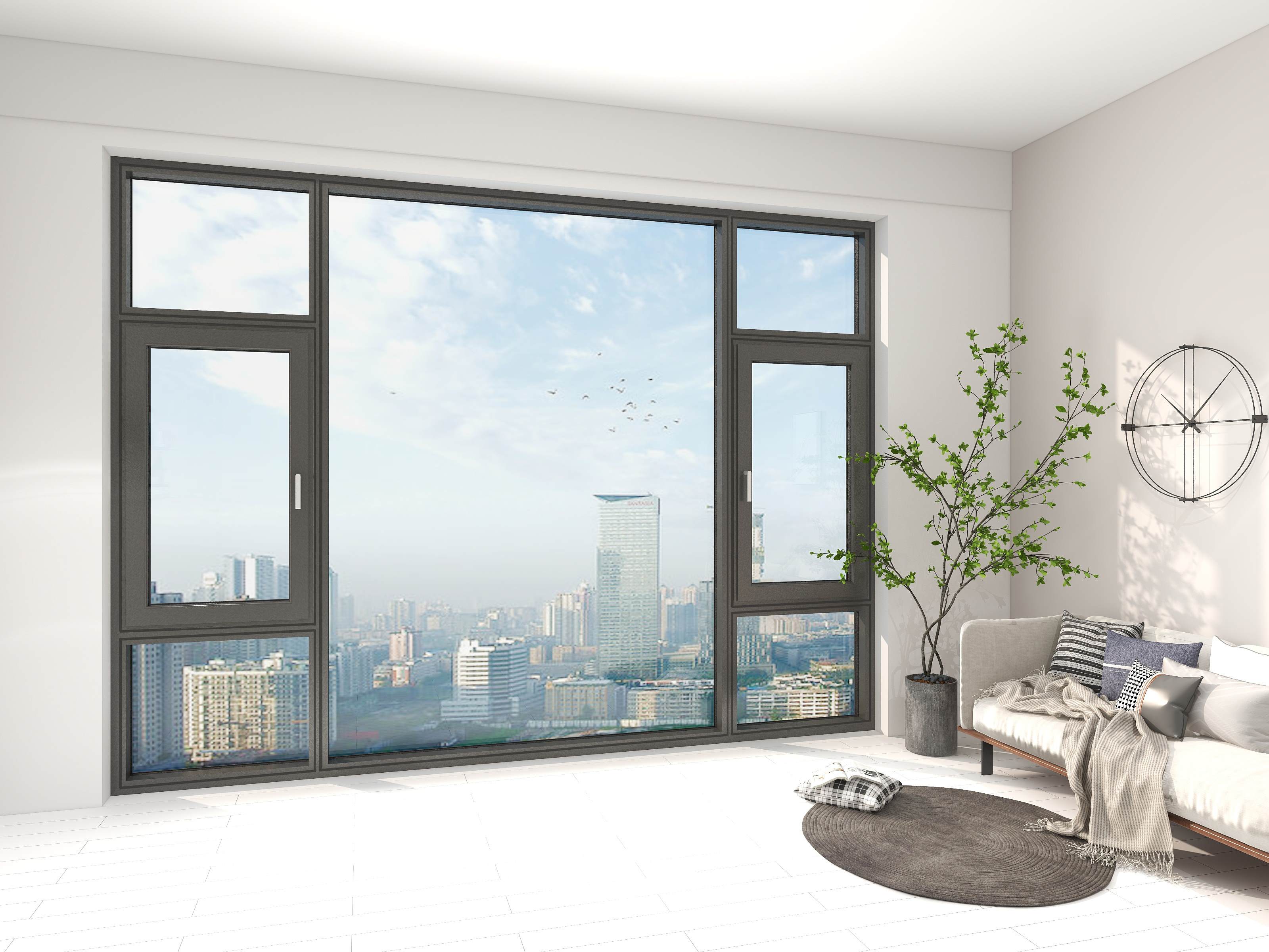 繁华与宁静，不过一扇门窗的距离~